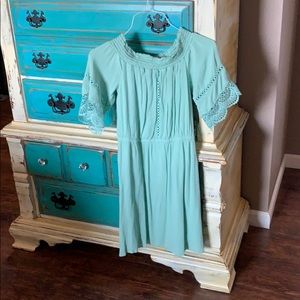 Off the shoulder dress